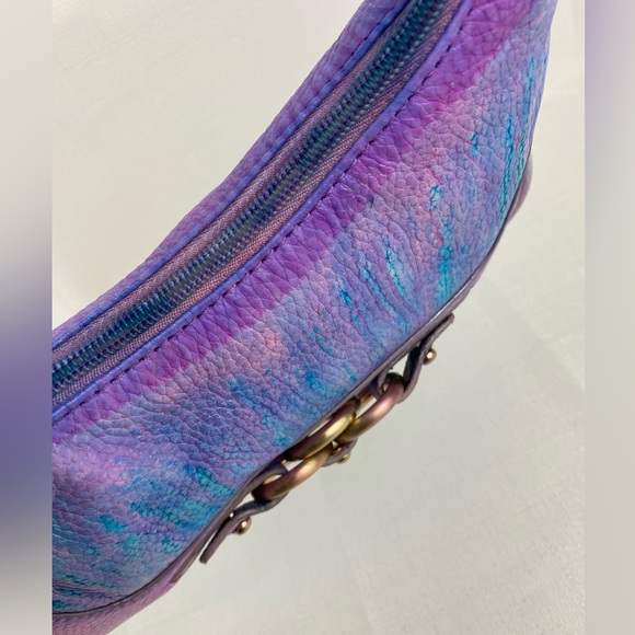 Recycled Riot brass circles bag - Picture 6 of 8